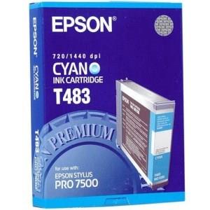 117622 Epson C13T483011 EPSON Cyan 110 ml SP 7500 